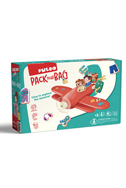 PUEDO Bavulunu Topla Mevsimler, Cırt Cırtlı Eşleştirme Oyunu