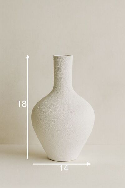 peblee 3d Baskı Plastik Testi Vazo Doğal Taş Görünümlü