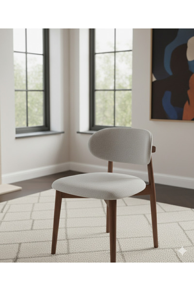 Alaylı Mobilya Norte Ahşap Mutfak Sandalyesi, Yemek Odası Sandalyesi