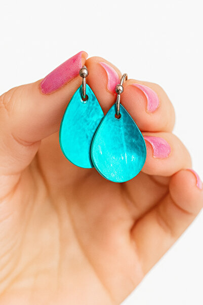 OEM Handmade Set of 7 Colorful Mother of Pearl Earrings – A Pair for Every Day of the Week