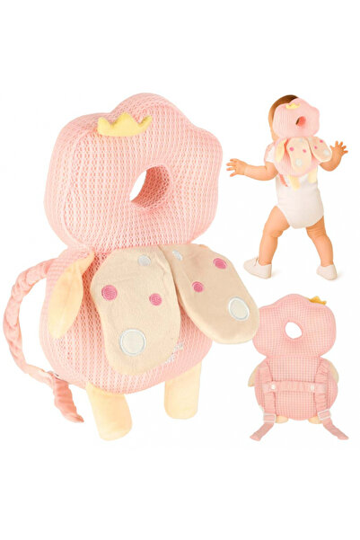 Ikonka Pernuta de protectie spate si cap pentru copii, Ikonka, in forma de ru...