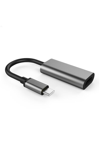 OEM USB Type-C to HDMI 4K adapter, compatible with monitors, computers, tablets, gray