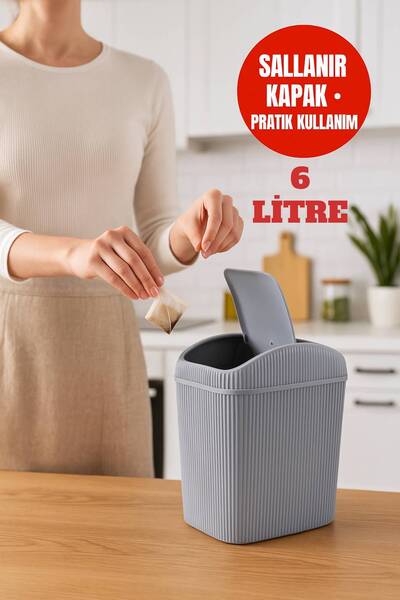 Open Home Concept Kanta za smeće od 6 litara, kuhinja, kupatilo, toalet, kanc...