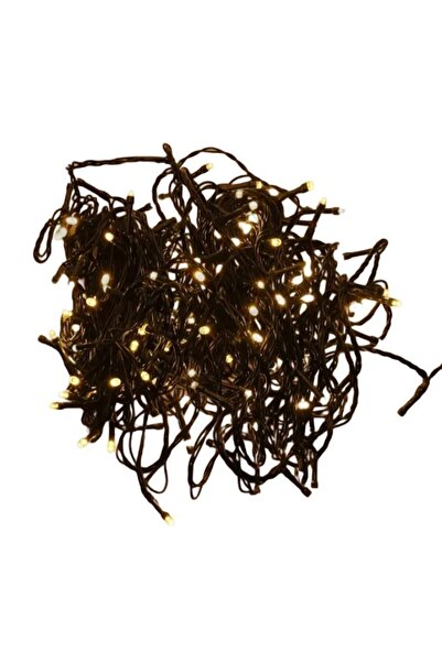 Ikonka Ghirlandă luminoasă LED de 10 m pentru Crăciun, telecomandă, alb rece,...