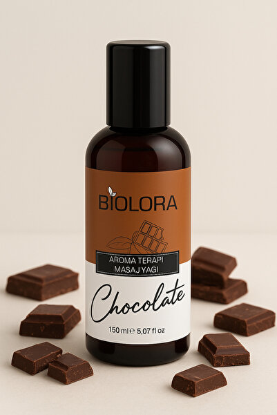 Biolora Çikolata Aromaterapi Vücut Masaj & Spa Yağı 150ml.