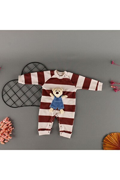 bebegci Unisex Baby and Kids Jumpsuit - Teddy Bear Detailed, Seasonal