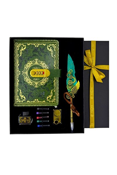 velve Σετ Royal Secret, ημερολόγιο με κωδικό πρόσβασης, στυλό, βάση, μελανοδο...