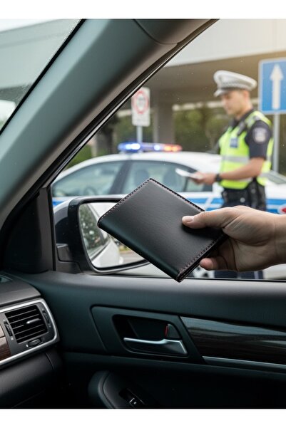 Gempo License Container Premium Auto License Case Vinlex Δερμάτινο ραμμένο Προστατευτικό Κάλυμμα άδειας οχήματος Κάλυμμα άδειας