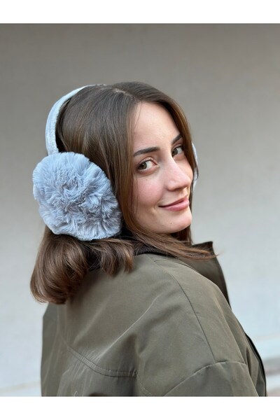 novon Pofuduk Katlanabilir Peluş Soğuğa Dayanıklı Sıcacık Tutan Fluffy Soft K...