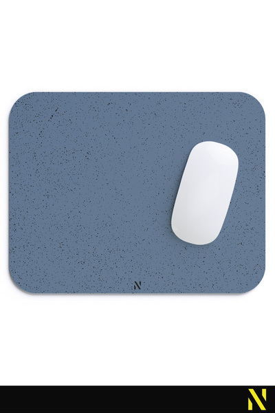 nilizma Mouse Pad cu model de nisip albastru - 23x19 cm Mouse Pad ergonomic cu bază anti-alunecare