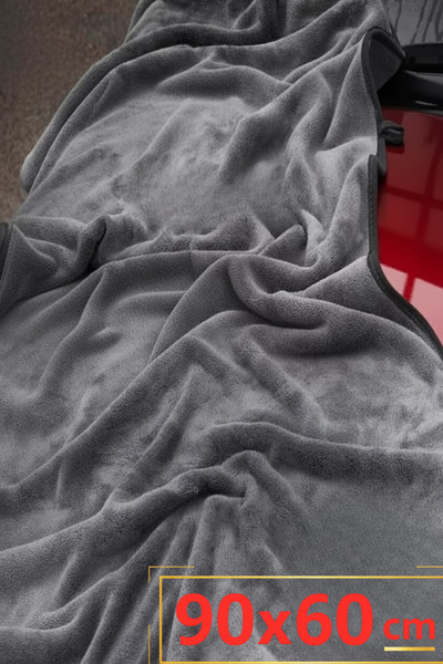 M.Y. TASO 90x60 cm Araç Yıkama Kurulama Havlusu - Süper Emici, Çizmez, Hızlı ...