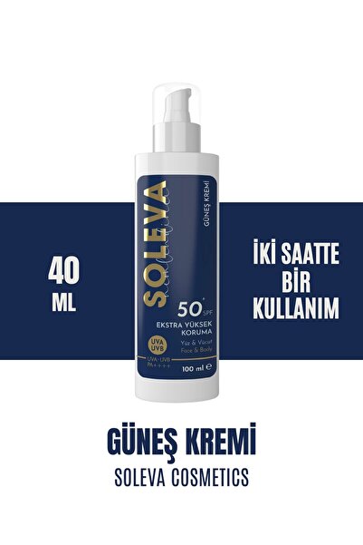 SOLEVA Güneş Kremi 100 ML