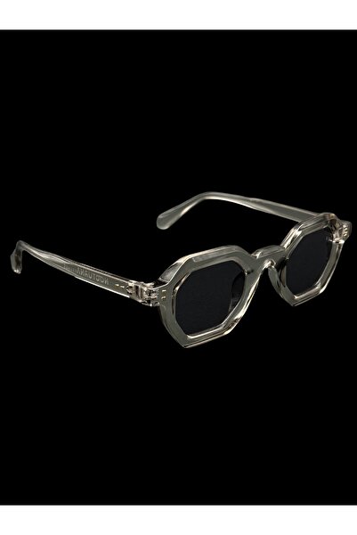 NOCTURNA FRAMES Unisex CUT Sunglasses Smoke Grey | UV400 Protection, AC Lenses