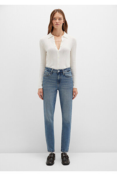Mavi Cindy Classic Denim Gölgeli Indigo Mavisi Jean Pantolon 100277-90498