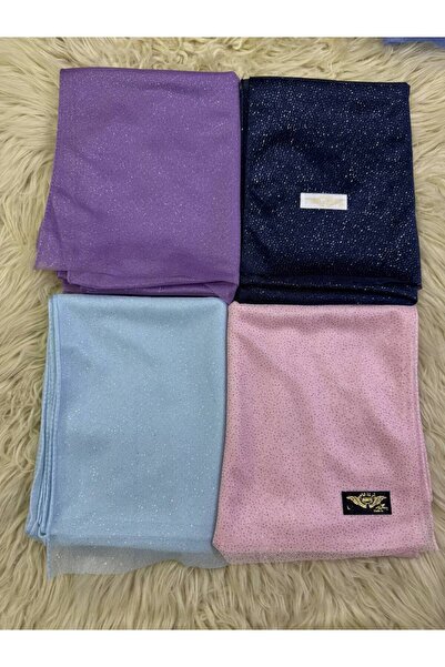 ALDAIYR 4 Pcs Women's Silvery Silver Glitter Evening Dress Shawl