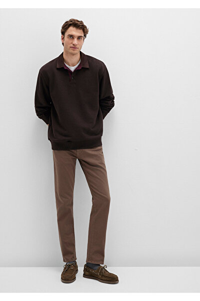 Mavi Marcus Kahverengi Comfort Gabardin Pantolon 0035190680