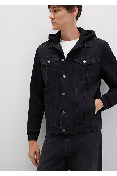 Mavi Lenny 90lar Rinse Antrasit Jean Ceket 0112735-90769