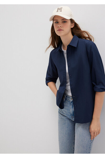 Mavi Lacivert Gömlek Regular Fit / Normal Kesim 1211198-82318