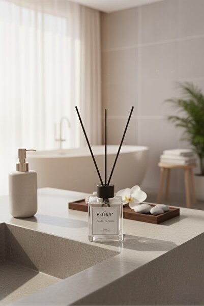 SAFİER Beyaz Sabun Çubuklu Oda Kokusu Adalar Sabunu 100 ml