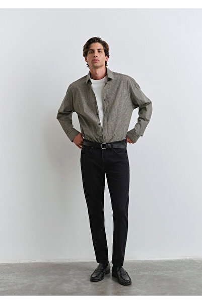 Mavi Мілан Класичні джинси чорного кольору з ефектом прання 0081090642