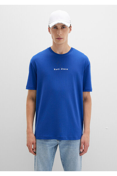 Mavi Jeans Baskılı Tişört Loose Fit / Bol Rahat Kesim 0612899-70907