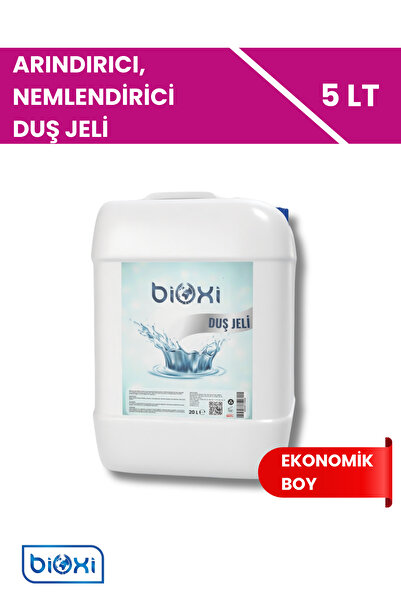 Bioxi Duş Bakım Jeli , Ölü Hücre, Arındırıcı, Pürüzsüz Cilt, Nemlendirici Duş Jeli 5 Lt