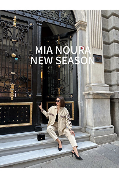 MİA NOURA ΓΥΝΑΙΚΕΙΕΣ ΤΣΕΠΕΣ ΜΕ ΚΕΝΤΗΜΕΝΕΣ ΜΑΝΙΚΕΣ ΚΑΙ ΠΙΣΩ ΚΕΝΤΗΜΕΝΕΣ