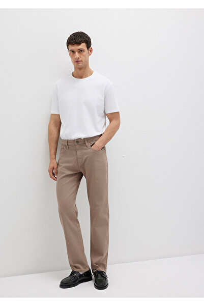 Mavi Lisbon Açık Kahverengi Denim Gabardin Pantolon 0010039-90681