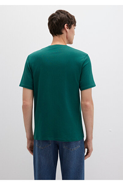 Mavi İstanbul Baskılı Yeşil Tişört Regular Fit / Normal Kesim 0612274-90960