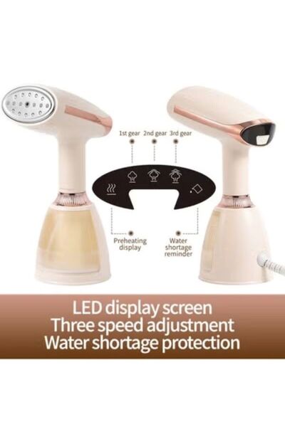 huitich Portable and Powerful Handheld Steam Ironing Machine with 250ml Water Tank 230V, 1500W Garme