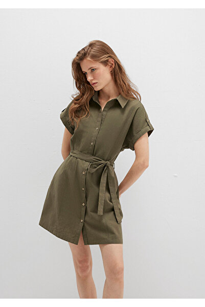 Mavi Haki Gömlek Elbise 1310723-71549