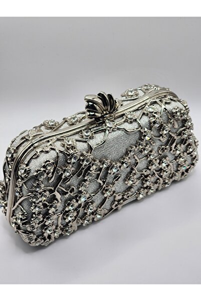 OUEEN ELİZABETH ΓΥΝΑΙΚΕΙΑ ΒΡΑΔΙΝΗ ΤΣΑΝΤΑ ΚΡΥΣΤΑΛΛΙΝΗ ΠΕΤΡΑ & ΛΟΥΛΟΥΔΙΑ ΦΙΓΟΥΡΑ ΜΕΤΑΛΛΙΚΗ ΘΗΚΗ