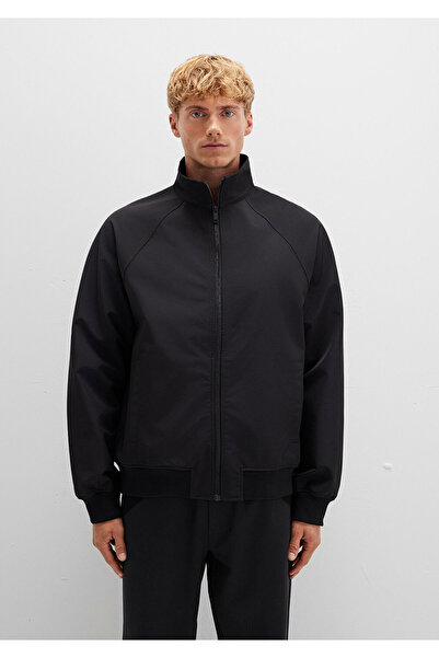 Mavi Dik Yaka Siyah Ceket Regular Fit / Normal Kesim 0110390-900