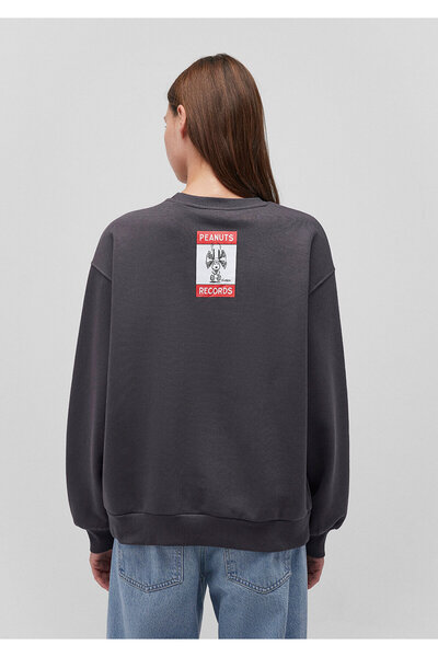 Mavi Snoopy Baskılı Antrasit Sweatshirt 1S10257-70087