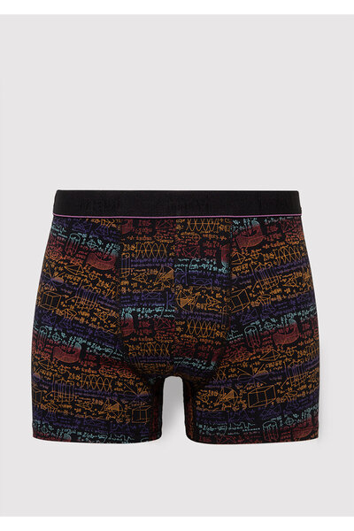Mavi Printed Black Boxer 0910456-900