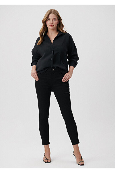Mavi Marli Casual Siyah Jean Pantolon 101339-85945