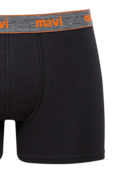 Mavi Siyah Basic Boxer 091596-85585