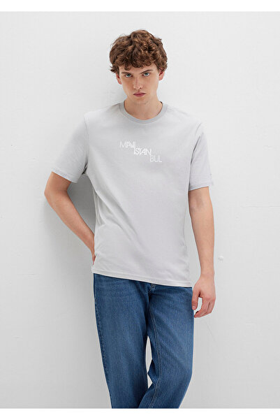 Mavi Istanbul Printed Grey T-shirt Regular Fit / Regular Fit0612274-70075