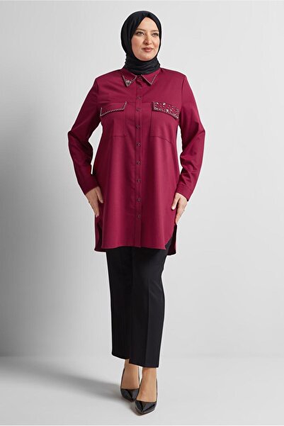 Alvina Stone Printed Large Size Tunic 20736