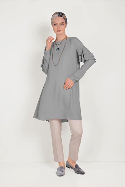 Alvina Tunic with Sleeves Frill 40493