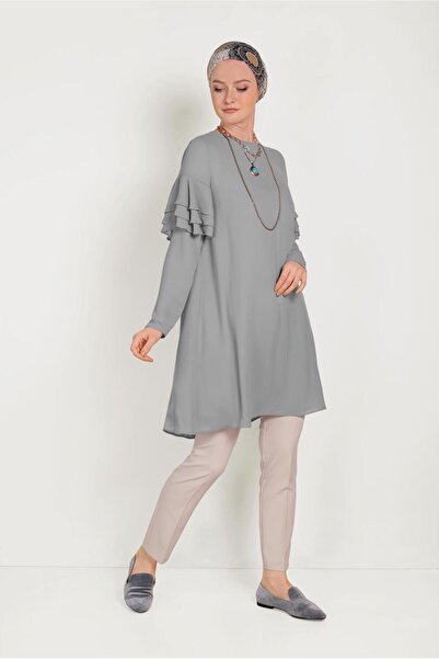 Alvina Tunic with Sleeves Frill 40493