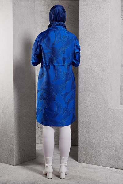 Alvina Zippered Jacquard Tunic 44730