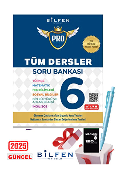 Bilfen Yayıncılık 6. SINIF TÜM DERSLER SORU BANKASI + Faber Eğitim Seti