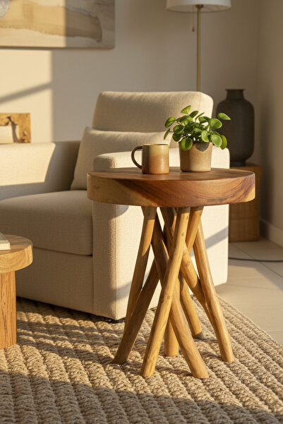 Lorena Home Decor Ahşap sehpa