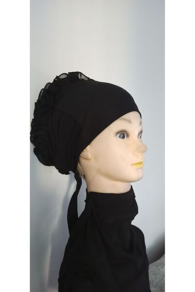 Mahtube bone Dikişsiz Topuzlu Bone