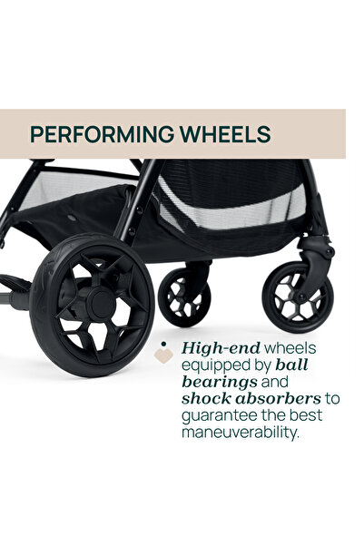 Chicco Glee Stroller 0m-4y, Playful Black