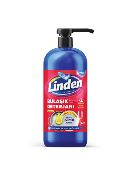 Linden Bulaşık Deterjanı Limon 1000 ml - Pompalı