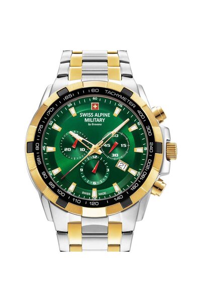 Swiss Alpine Military Ανδρικό ρολόι Swiss Military 7043.9144, Quartz, 47mm, 1...