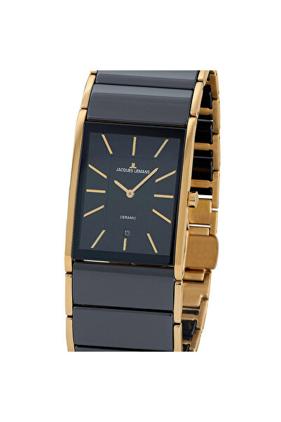 Jacques Lemans Ανδρικό Ρολόι Jacques Lemans 1-1939E, Quartz, 28mm, 5ATM