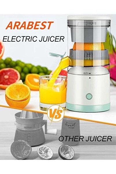 fulina Citrus Juicer,Electric Juicer,Easy to Operate,Compact and Portable,Long-Lasting Range,Free DIY Orang